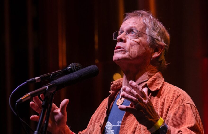 Storyteller Bruce MacKenzie. Photo by Aaron Curtis.
