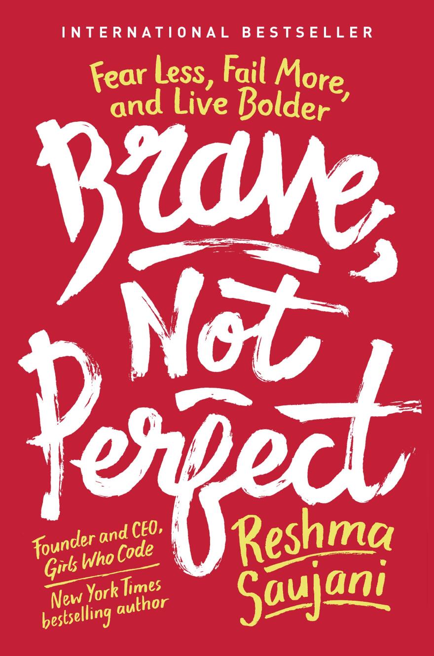 Book cover for "Brave, Not Perfect"