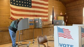 Voting in Pierrepont in St. Lawrence County.