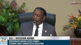Orange County residents spoke out about the challenges they’ve faced trying to get tenant services in Spanish at the board of county commissioners meeting on Tuesday.
