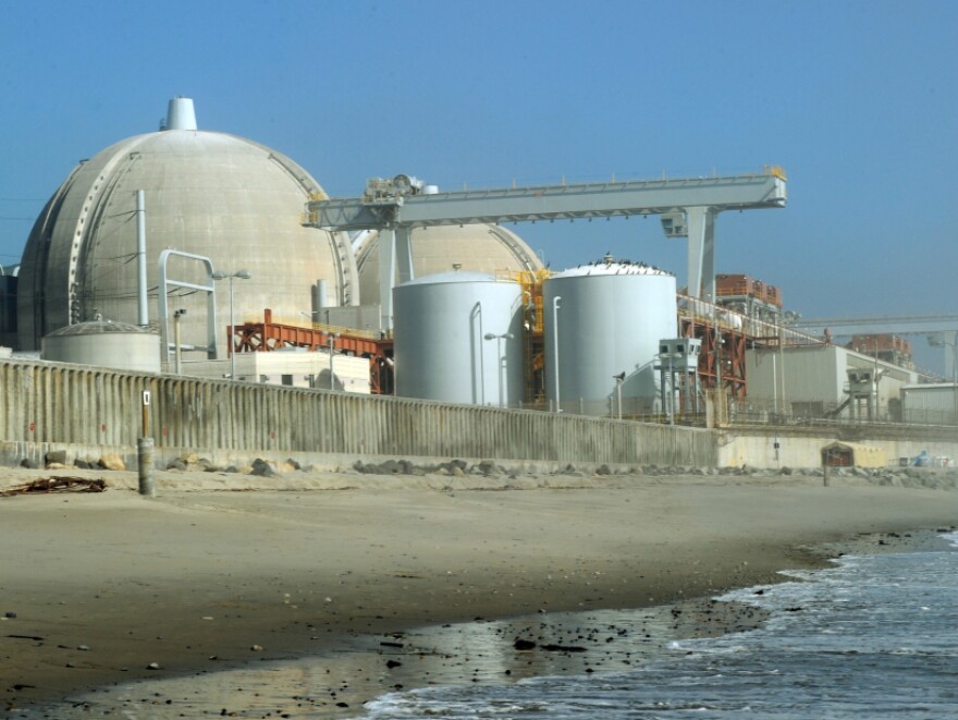 The shuttered San Onofre power plant is one of California's two nuclear power plants located near active earthquake faults. Spent nuclear fuel is being stored there currently.