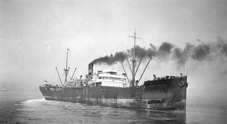 The SS Cornwallis was sunk by a German U-boat in the Gulf of Maine in December 1944, according to the Nomad Exploration Team. Provided/Nomad Exploration Team