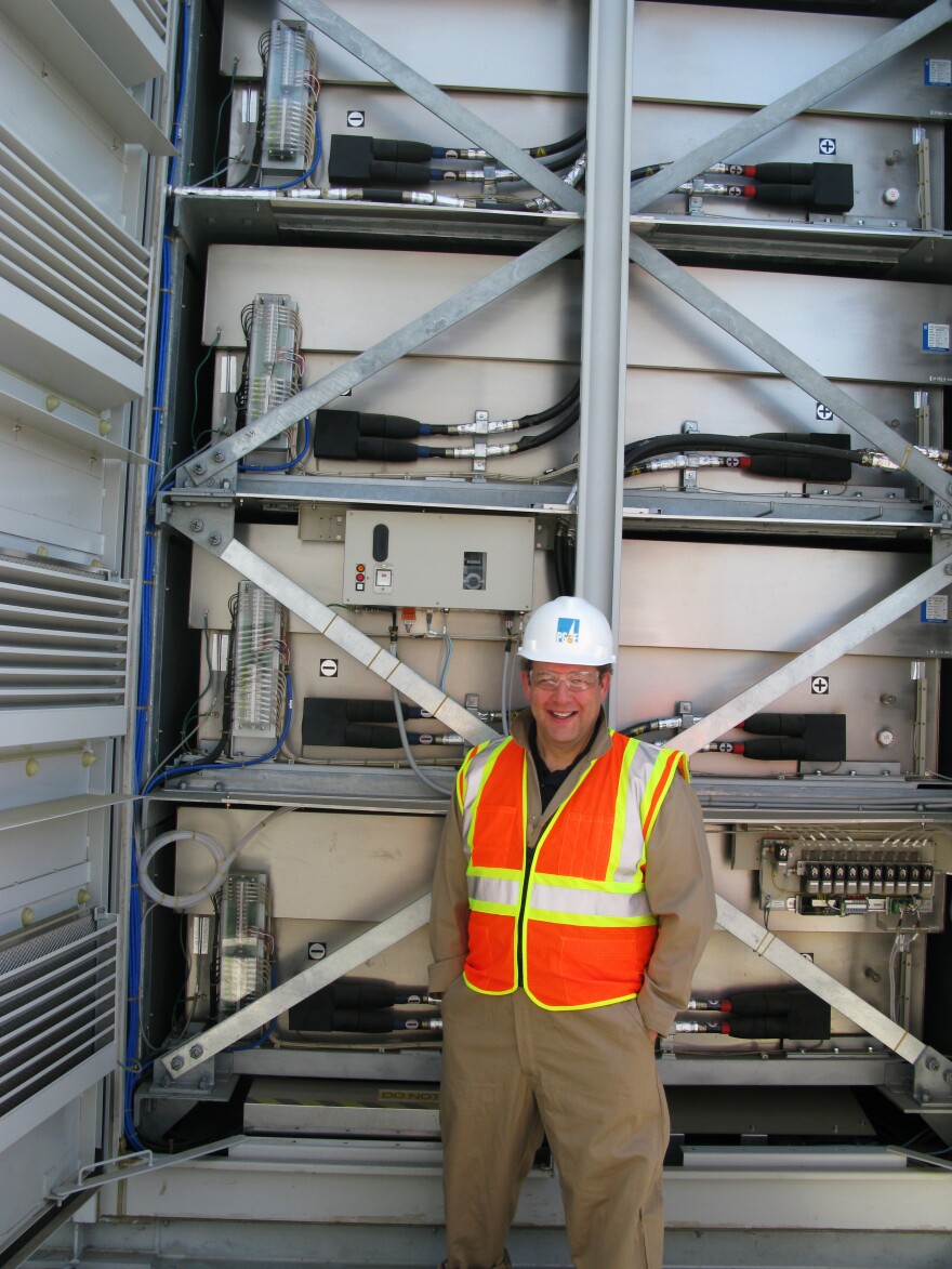 PG&E's Todd Strauss says there are many possible uses for batteries in helping to stabilize an electric grid.