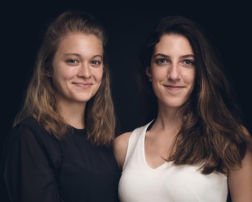 Brittany Zeinstra (left) and Carolina Diz (right) are friends and co-creators of the short film, "Lake Loch Pond Monster."