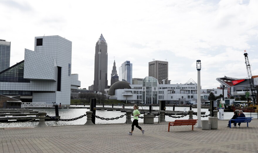 Cleveland lakefront