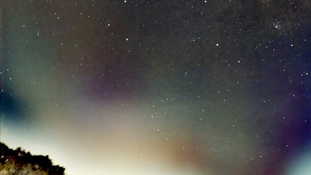 A view of the Milky Way rising on March 30, 2026.