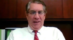Terre Haute Mayor Duke Bennett on the Zoom interview Monday morning.