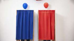 red and blue at the ballot box
