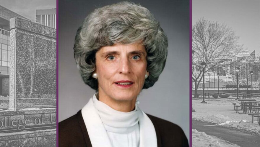 Former Cleveland State University President Claire Van Ummerson led CSU from 1993 to 2001. [Cleveland State University]