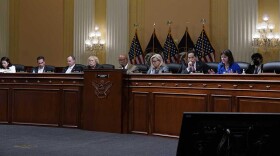 The House committee investigating the Jan. 6 attack on the U.S. Capitol in Washington, Monday, March 28, 2022.