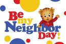 “Be My Neighbor Day” 2026 banner.