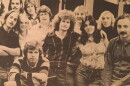 Randy Shilts, center, in an Oregon Daily Emerald staff photo from 1975.