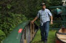 Norm L'Italien at his campground in St. Francis, on Sunday, June 28th, 2026.