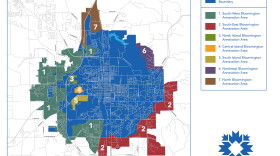 A last-minute addition to the state's budget bill in 2017 stopped Bloomington's annexation process.