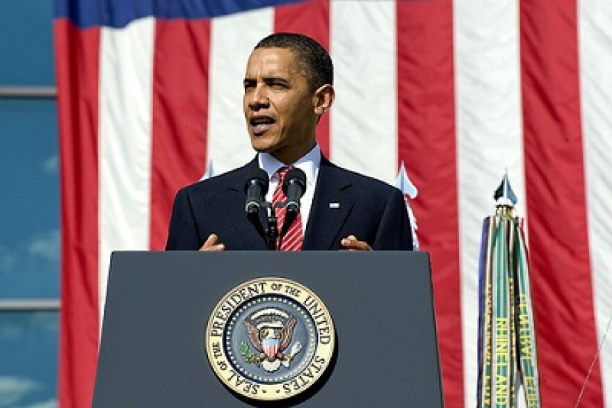 President Obama arrives in Marquette, MI later this morning