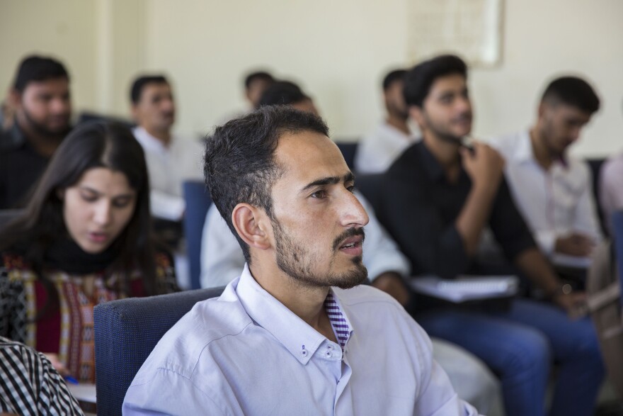 Abbas' family has invested heavily in his education, hoping that eventual fluency in Mandarin will lead to a good job that will allow him to help finance the education of his younger siblings.