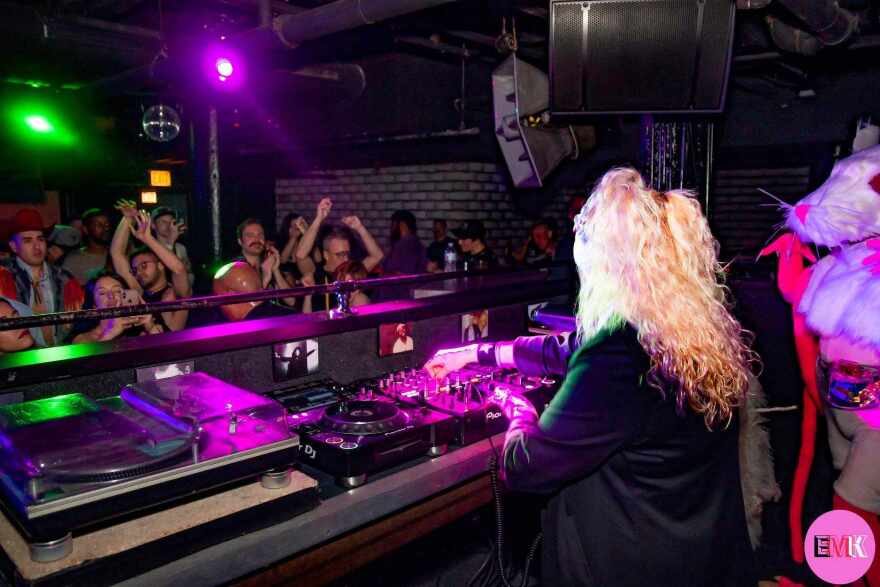 DJ Val Harmon of Onekama, Michigan.