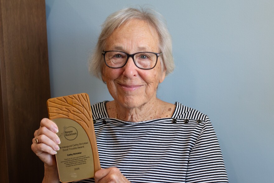 In honor of Cathy Strickler's activism through CAAV and other initiatives, Renew Rocktown named an award in her honor in 2025.
