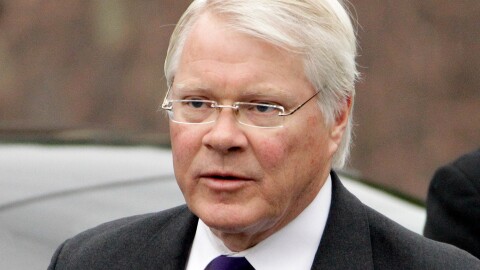 In this file photo, Joseph McGettigan III, Pennsylvania senior deputy attorney general arrives at the Centre County Courthouse for the second day of the testimony in the trial of former Penn State University assistant football coach Jerry Sandusky, Tuesday, June, 12, 2012 in Bellefonte, Pa. 