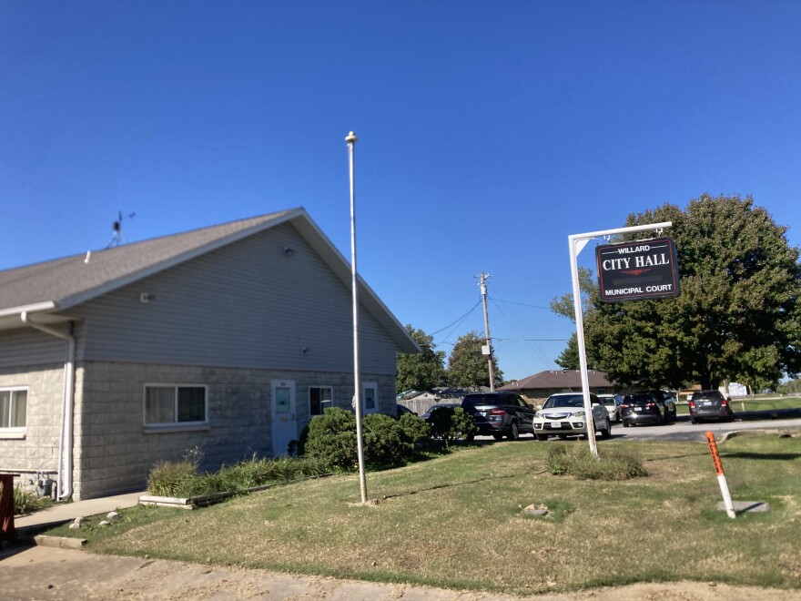Willard City Hall in Greene County, Mo. is shown on Oct. 11, 2023.