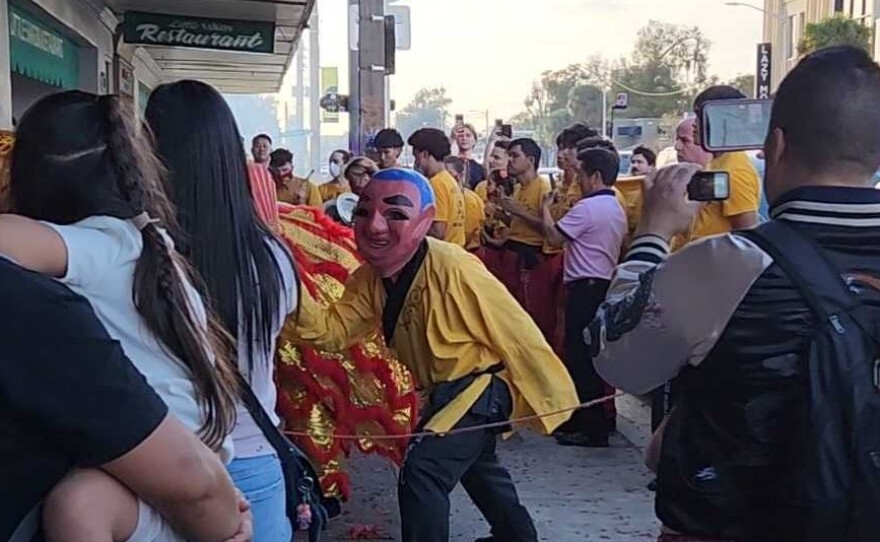 Central Floridians celebrate the Lunar New Year in the Mills 50 business district in Orlando.