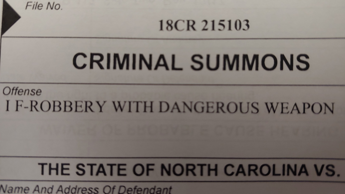 Mecklenburg Is Increasingly Issuing Summons Instead Of Arrests Warrants —  Even for Violent Crimes | WFAE 90.7 - Charlotte's NPR News Source