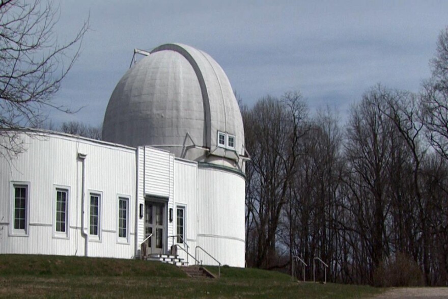 A 2016 photo of the Goethe Link Observatory in Morgan County.