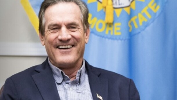 Republican Larry Rhoden became governor of South Dakota, after Kristi Noem exited the governor position on January 25, 2025, to become the Department of Homeland Security Secretary. (Photo by South Dakota governor's office)