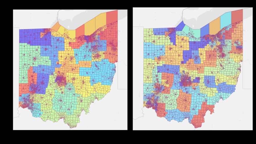 Rodden redistricting maps