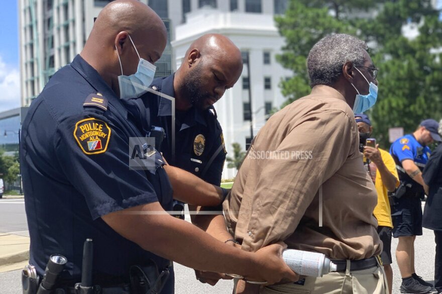 Medicaid protest