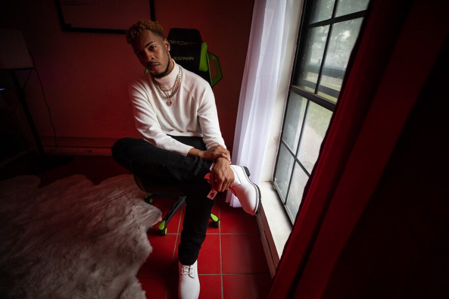 To make it work in Austin, Chinasa Broxton of Tribe Mafia, has roommates who also make music. 