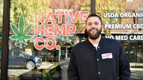   Rich Dunfield, the founder and owner of Native Hemp Co., a CBD boutique located in Lee’s Summit, Missouri.