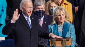 Joe Biden is sworn in as the 46th U.S. president. (Alex Wong/Getty Images)