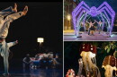 (Clockwise from left) Dance Fest, Halloween Village at Baird Community Commons and The Hollows at Phantom Lake YMCA.