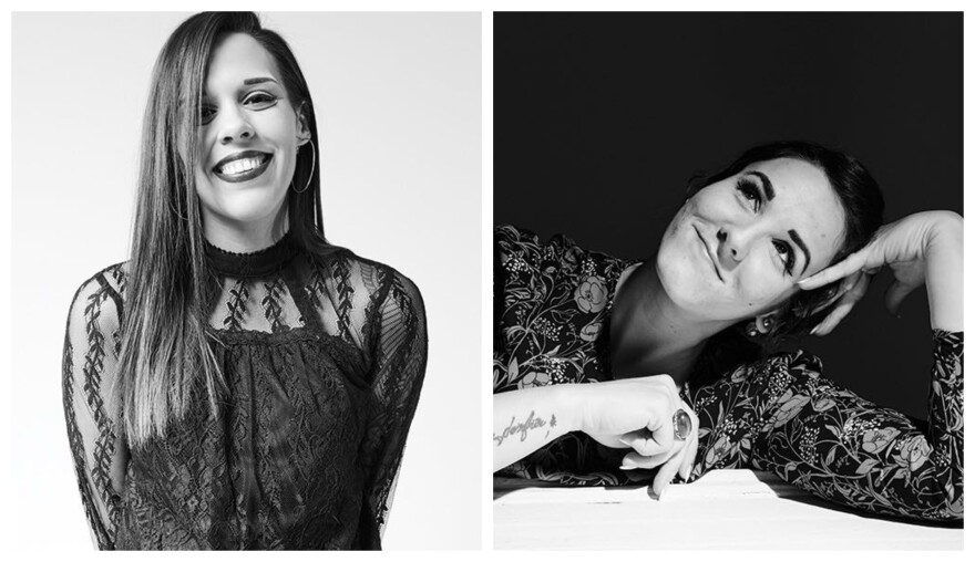 Alejandra Fallows (at left) and Bailey Schuchmann are among Sauce Magazine's picks for "Ones to Watch" in 2020. 
