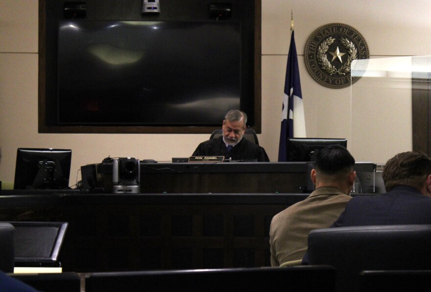 Judge Ron Rangel, who is overseeing the murder trial over the killing of Melissa Perez.