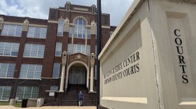 A Guinn Justice Center and Johnson County Courthouse in Cleburne.