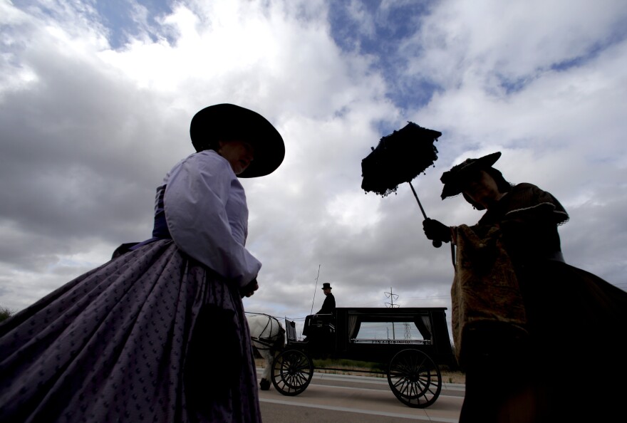 Schroeter, who was awarded the Medal of Honor for gallantry in an 1869 battle during the Indian Wars, was re-interred with full military honors at Miramar National Cemetery in San Diego.