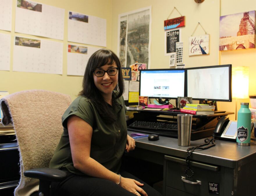 Julia Crain is the Special Projects Planner for Butte-Silver Bow County's Superfund Division. August 5, 2018. 