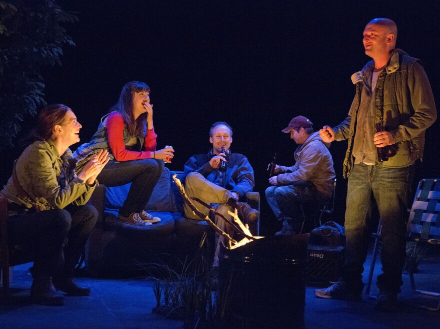 In <em>Mr. Burns, </em>the "Cape Feare" episode of <em>The Simpsons</em> morphs from a story shared 'round a campfire to include memories of a world-changing apocalypse — and over the years it becomes a shared cultural myth for surviving generations.