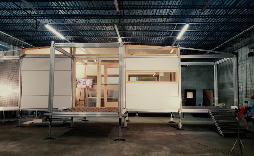 AbleNook, an expandable, customized modular dwelling.
