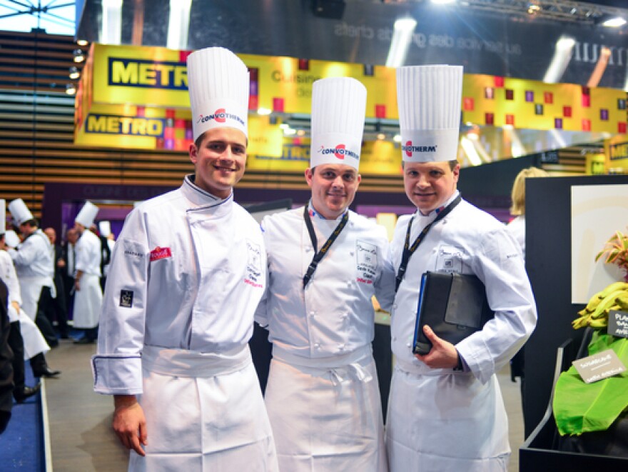 The 2013 American team included assistant chef Corey Siegel, coach Gavin Kaysen and head chef Richard Rosendale.