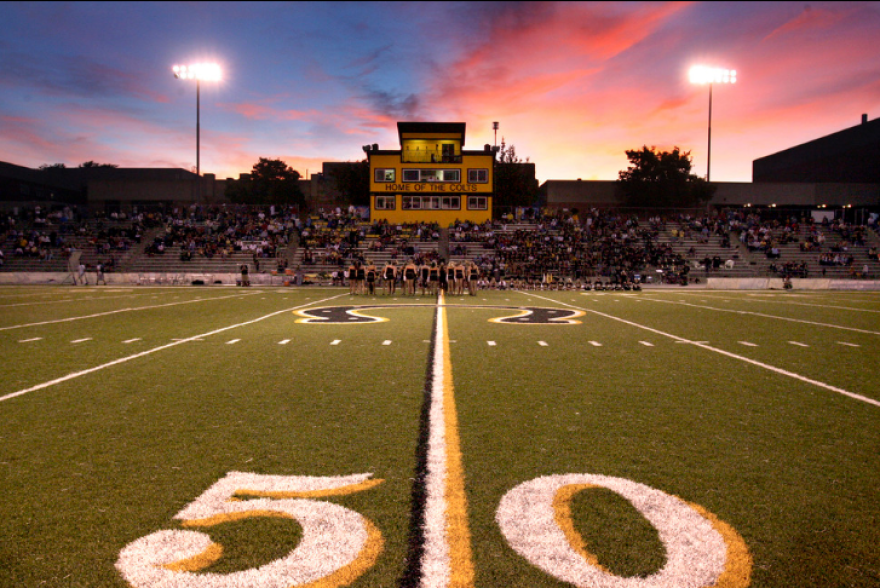 High School Football field
