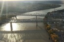 A view of the Brent Spence Bridge 