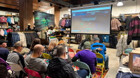The Charlotte-Mecklenburg Climate Leaders put on a data center-themed trivia night at Patagonia Charlotte.