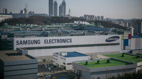 Samsung Electronic's semiconductor factory on March 2, 2017, in Hwaseong, South Korea. (Jean Chung/Getty Images)