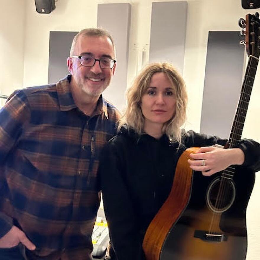 Rob Hochschild, host of Mosaic, and singer-songwriter Esther Rose