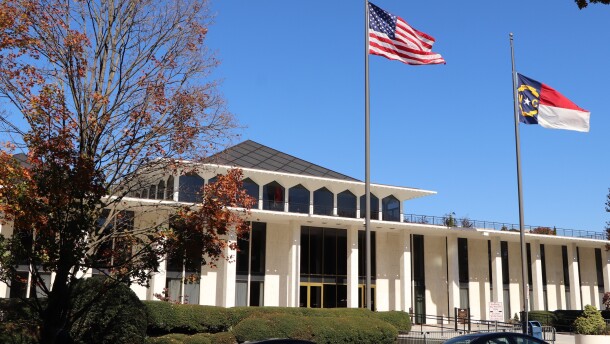 North Carolina legislative building in Raleigh