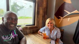 Daryl Parks and Loranne Ausley pose together in a photo.