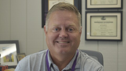 David Mouser is the superintendent of District 87, the school district based in Bloomington.